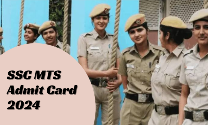 SSC MTS Admit Card 2024