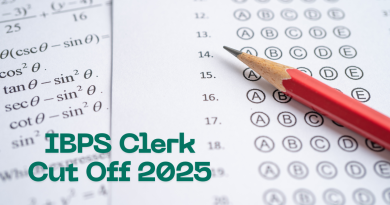 IBPS Clerk Cut Off 2025