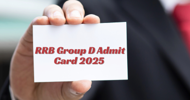 RRB Group D Admit Card 2025