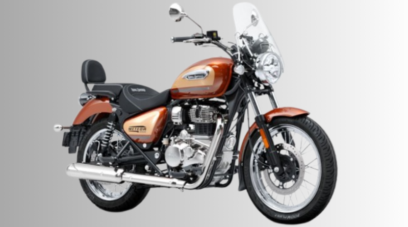 royal enfield meteor 350 sundowner orange